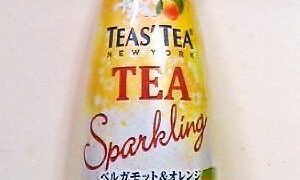 伊藤園 TEAS’TEA NEWYORK　～　ティースパークリング「ベルガモット＆オレンジ」