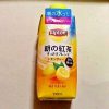 森永乳業　～　リプトン　朝の紅茶　すっきりブレンド　レモンティー　甘さ控えめ