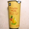 ミニストップ ５種のフルーツミルク 北海道産生クリーム使用