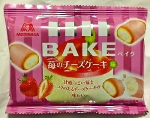 森永製菓 ベイク 苺のチーズケーキ 期間限定