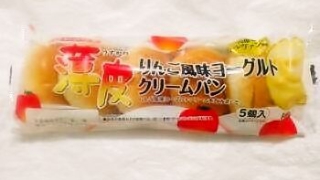 ヤマザキ 薄皮 りんご風味ヨーグルトクリームパン