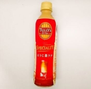 TULLY'S &TEA SPECIALTY ほうじ茶ラテ PET 430ml