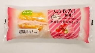 敷島製パン Pasco「おいしいシューロール あまおう苺＆ホイップ」