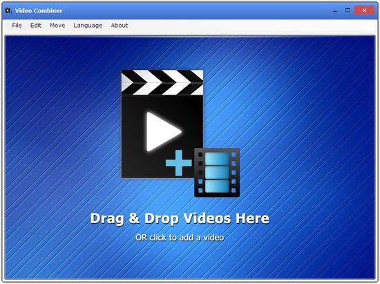 Windows用フリーソフト『Video Combiner』のスクリーンショットです。