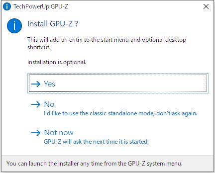 Windows用フリーソフト『GPU-Z』のスクリーンショットです。