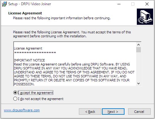 Windows用フリーソフト『DRPU Video Joiner』のスクリーンショット