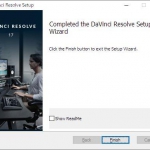 Windows版「DaVinci Resolve」のインストール手順を説明するためのスクリーンショット