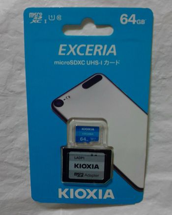 キオクシア EXCERIA microSDXC UHS-I メモリカード