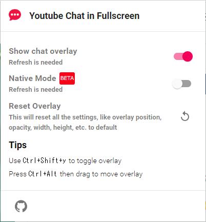 Youtube Chat in Fullscreen