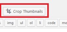 WordPressプラグイン「Crop-Thumbnails」のスクリーンショット