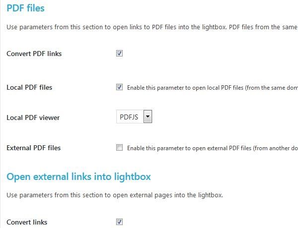 WordPressプラグイン「ARI Fancy Lightbox」のスクリーンショット
