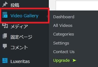 WordPressプラグイン「All-in-One Video Gallery」の導入から日本語化・使い方と設定項目を解説している画像