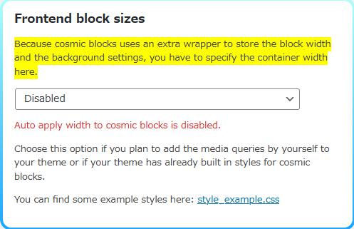 WordPressプラグイン「Cosmic Blocks - Gutenberg Blocks」のスクリーンショット