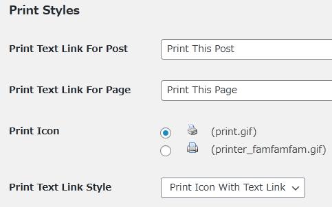 WordPressプラグイン「WP-Print」の導入から日本語化・使い方と設定項目を解説している画像