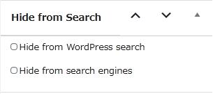 WordPressプラグイン「Hide from Search」の導入から日本語化・使い方と設定項目を解説している画像